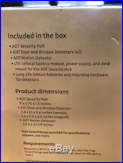 Samsung SmartThings ADT Home Security Starter Kit Brand New In Box