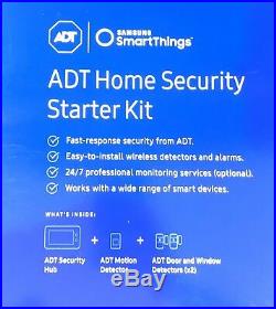 Samsung SmartThings ADT Home Security Starter Kit NEW In Box Retail $200