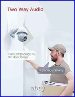 Security Camera Outdoor Victure 1080P Home Security Camera with Pan/Tilt 360°