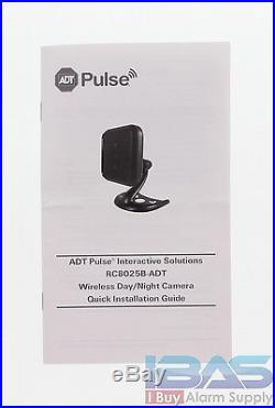 Sercomm ADT RC8025B-V2 Pulse Wireless Network Camera Cloud Link Day and Night