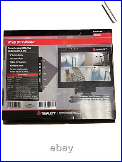 Triplett Test Equipment & Tools HDCM3 8 HD CCTV Monitor