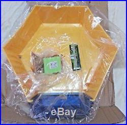 Two x NEW ADT Solar LED Flashing Alarm Box Decoy Dummy Kit. + Bracket And Battery