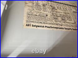 UNDERWRITERS LAB HOUSEHOLD FIRE AND BURGLARY WARNING SYSTEM ADT Safewatch Plus