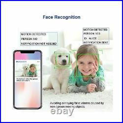 US Based Company Sticker Eye Cam Smart Home Security Camera 1080P FHD WiFi BNC