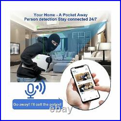 US Based Company Sticker Eye Cam Smart Home Security Camera 1080P FHD WiFi BNC