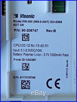 Visonic PowerMaster 360 PM360 KIT (868-0ANY) 2G ADT UK REF 4117218765 (M1)