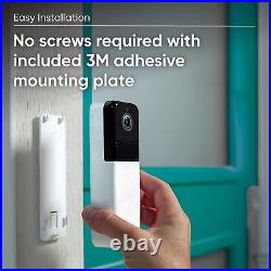 WYZE Security Cam Video Doorbell Pro & Chime 1440 HD 2-Way Audio Night Vision