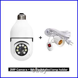 Wi-Fi Security Surveillance Home 1080p Night Light Bulb Camera