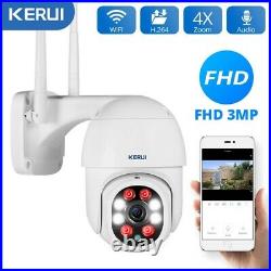 Wireless 1080P WIFI IP Camera Outdoor CCTV HD PTZ Smart Home Security IR 3MP