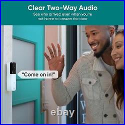 Wireless Video Doorbell Pro Chime Included 1440 HD Video 11 Aspect Ratio 11 H