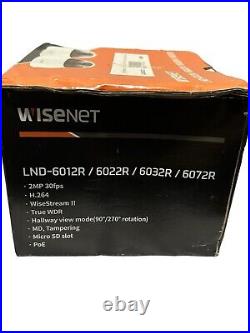 Wisenet LND-6022R Wired 2MB 1R Indoor Dome Security Camera