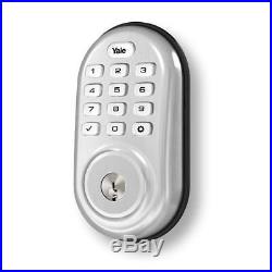 Yale Security YRD416-NR-619 Assure Lock Push Button Deadbolt with Bluetooth in S