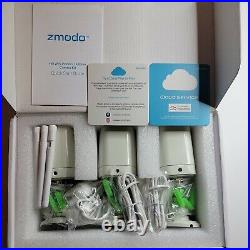 Zmodo Wireless Security Camera System (3 Pack), Smart Home HD Indoor Outdoor